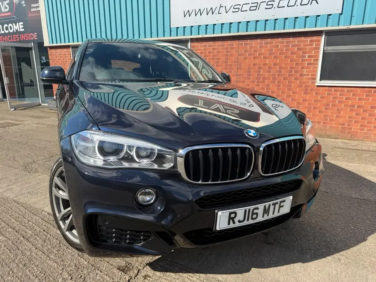 Used BMW X6 M Sport 254 HP (186 kW) 2016 Black SUV