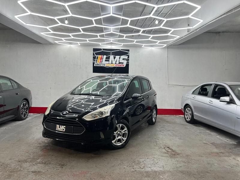 Used Ford B-MAX Zetec 100 HP (73 kW) 2015 Black MPV