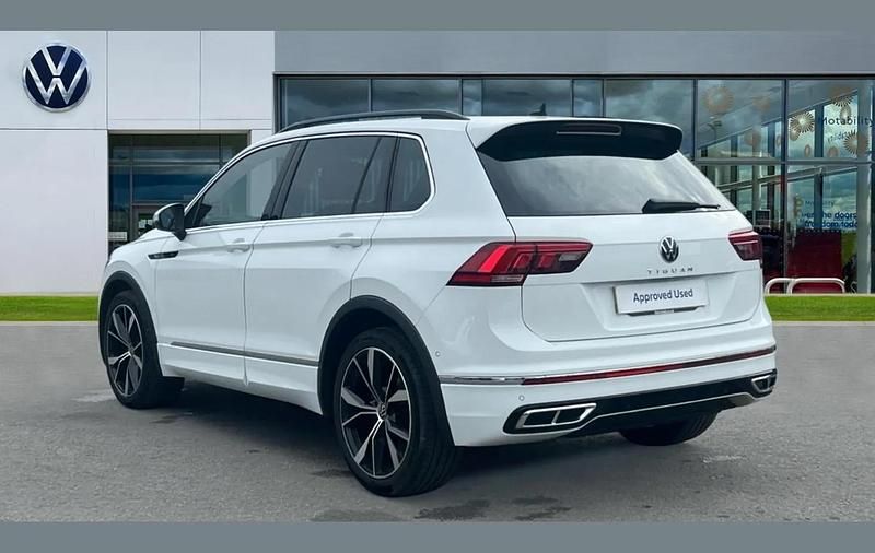 Used VW Tiguan R-line 150 HP (110 kW) 2023 White SUV