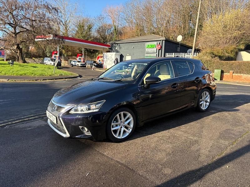 Used Lexus CT200h Luxury Line 2014 Black Hatchback