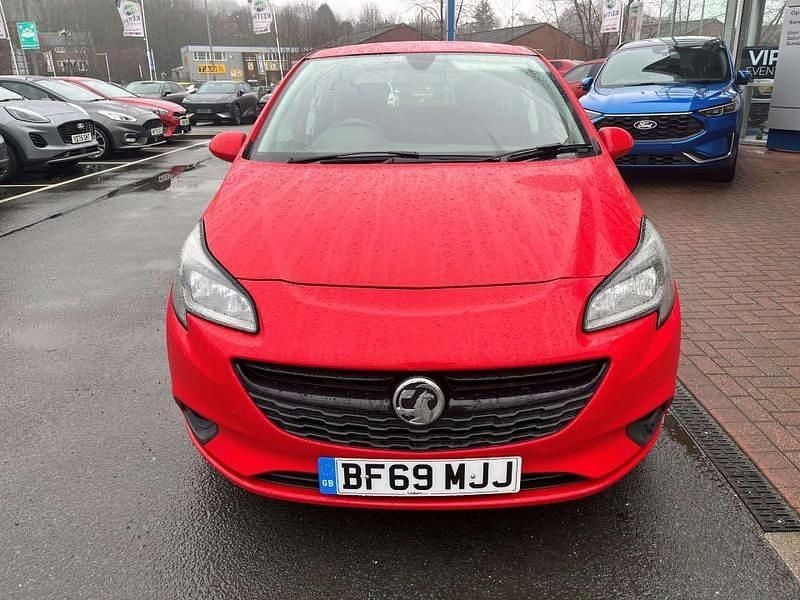 Used Vauxhall Corsa 90 HP (66 kW) 2019 Red Hatchback