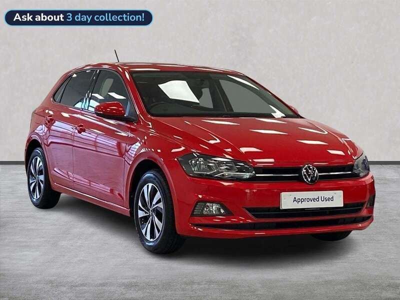 Red Used 2021 VW Polo Match Hatchback | £13,286 (Good price) - Image 1/4