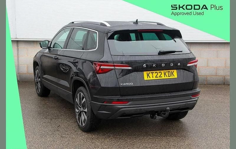 Used Skoda Karoq SE L 147 HP (108 kW) 2022 Black magic pearl effect SUV