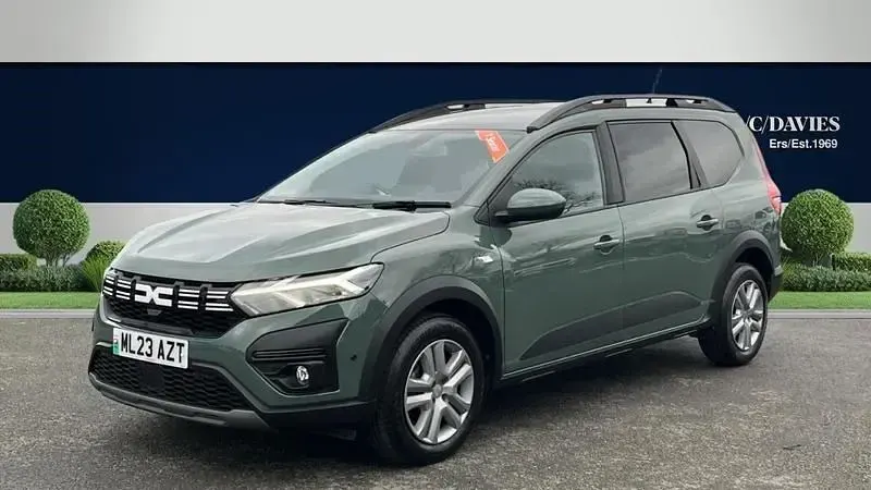 Używany Dacia Jogger Expression 110 KM (80 kW) 2023 Zielony Minivan