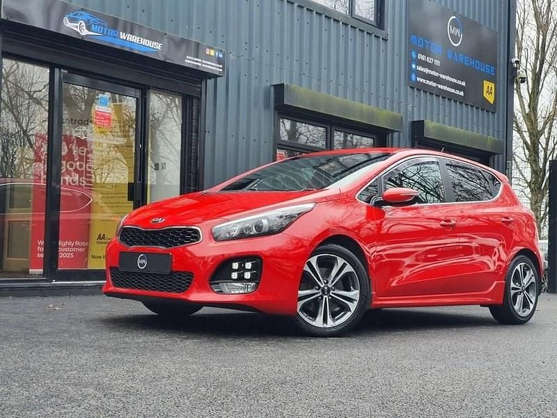 Used Kia Ceed GT-Line 134 HP (98 kW) 2016 Red Hatchback