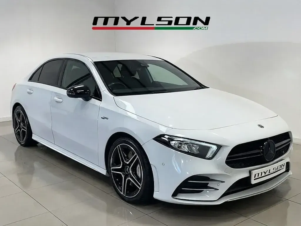 Used Mercedes A35 AMG Executive 306 HP (225 kW) 2020 White Sedan