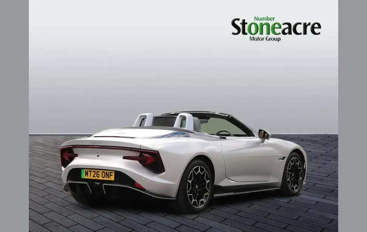 Used MG Cyberster Trophy 250 kW (340 HP) 2026 Silver Cabriolet