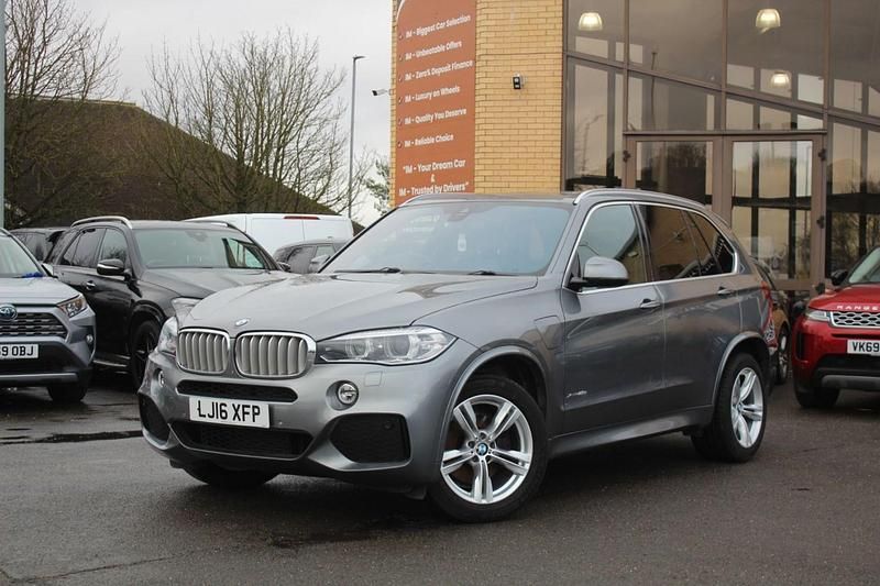 Grey Used 2016 BMW X5 M Sport SUV | £15,885 (Good price) - Image 1/4