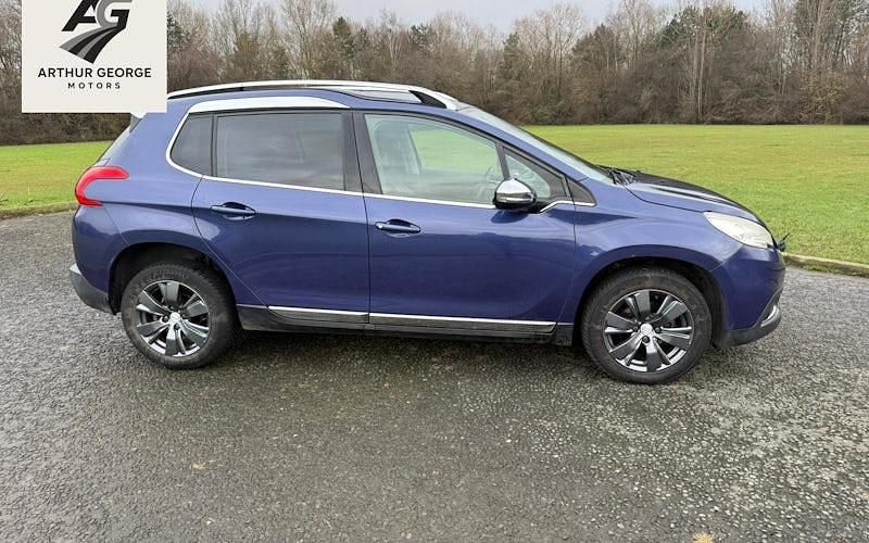 Used Peugeot 2008 Allure 82 HP (60 kW) 2014 Blue SUV