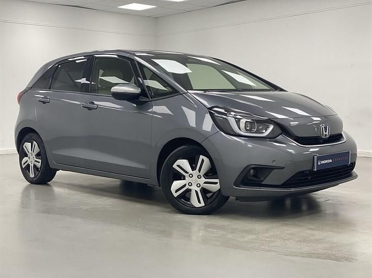 Begagnad Honda Jazz Hybrid 2022 Grå Halvkombi