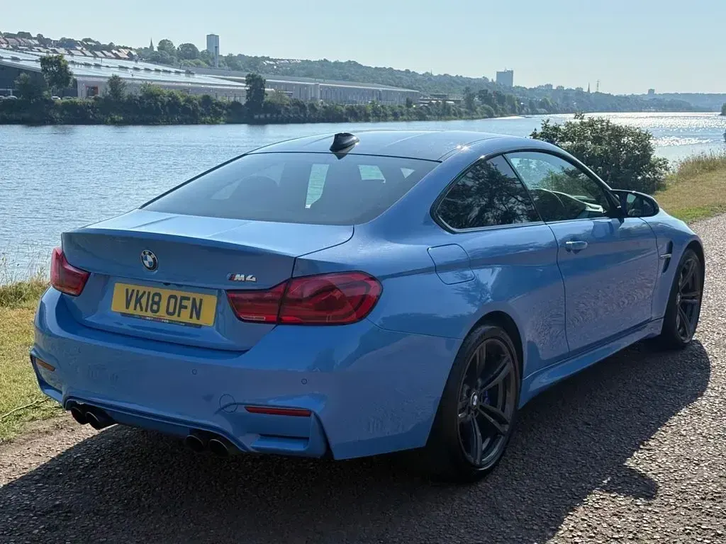 Used BMW M4 Performance 2018 Blue Coupe