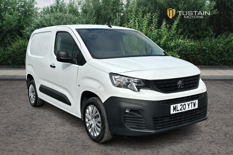 White Used 2020 Peugeot Partner S MPV | £9,000 (Super price) - Image 1/4