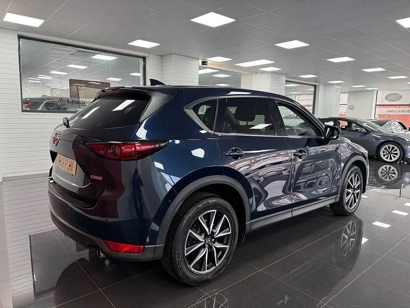Second-hand Mazda CX-5 Inclusive 175 CP (128 kW) 2018 Albastru SUV