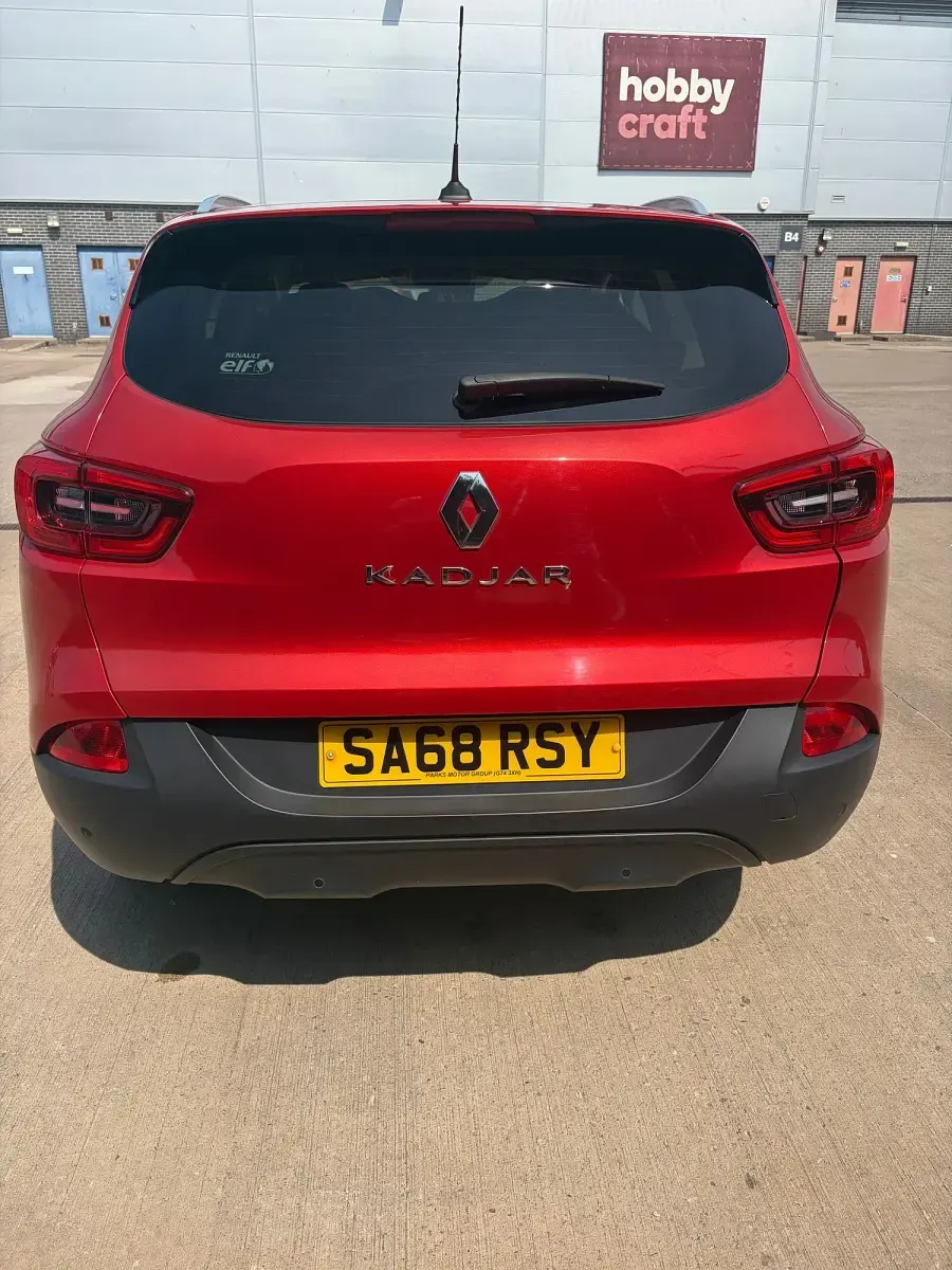 Used Renault Kadjar Dynamique 140 HP (102 kW) 2018 Red SUV