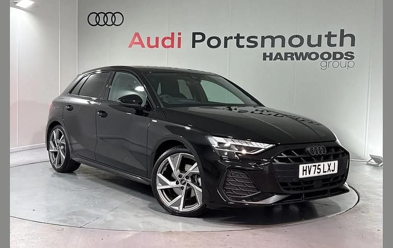 Used Audi A3 Black Edition 150 HP (110 kW) 2025 Black Hatchback