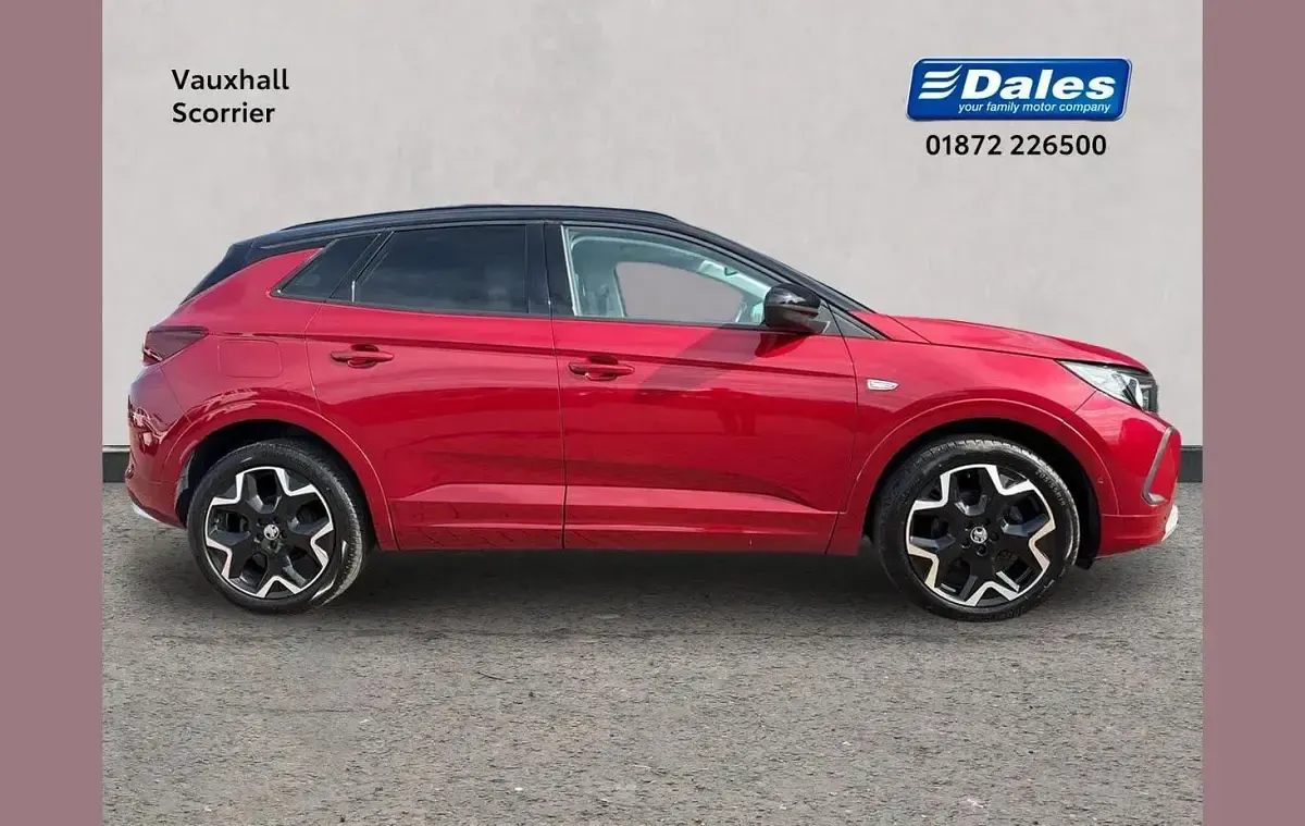 Used Vauxhall Grandland X Ultimate 128 HP (94 kW) 2022 Red SUV