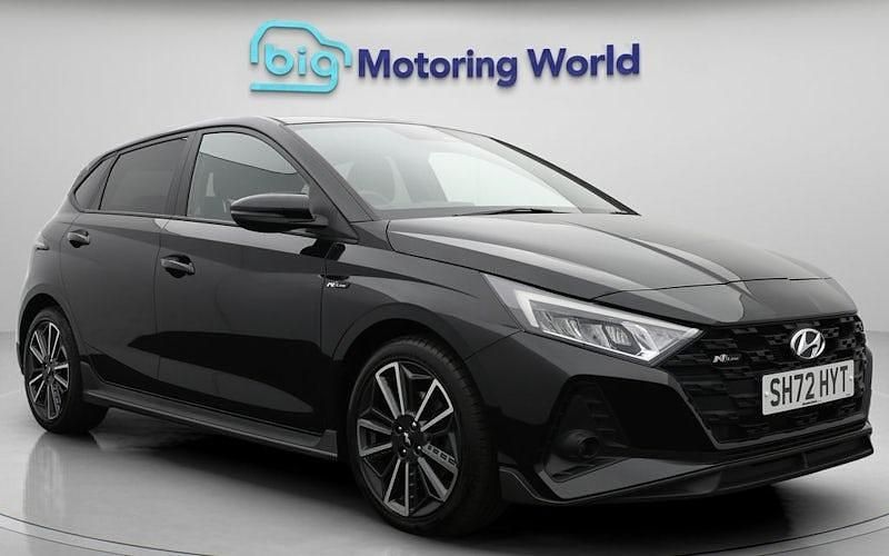 Used Hyundai i20 N Line 120 HP (88 kW) 2023 Black Hatchback
