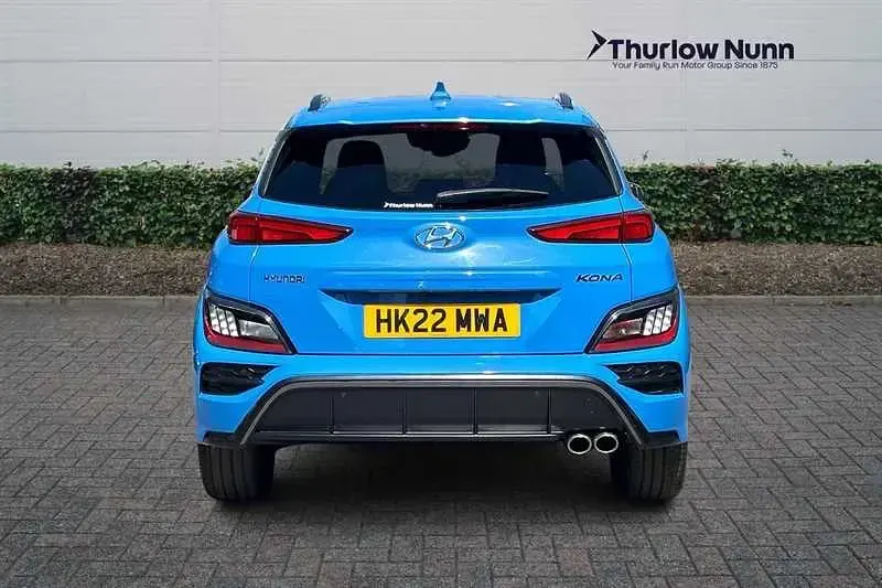 Used Hyundai Kona N Line 120 HP (88 kW) 2022 Blue SUV