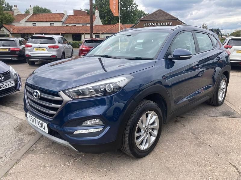 Blue Used 2017 Hyundai Tucson SE SUV | £8,995 (Good price) - Image 1/4