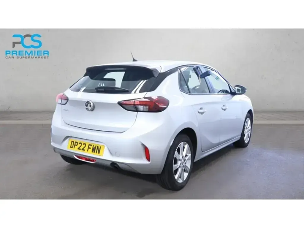 Used Vauxhall Corsa Design Edition 2022 Crystal silver (metallic paint) Hatchback