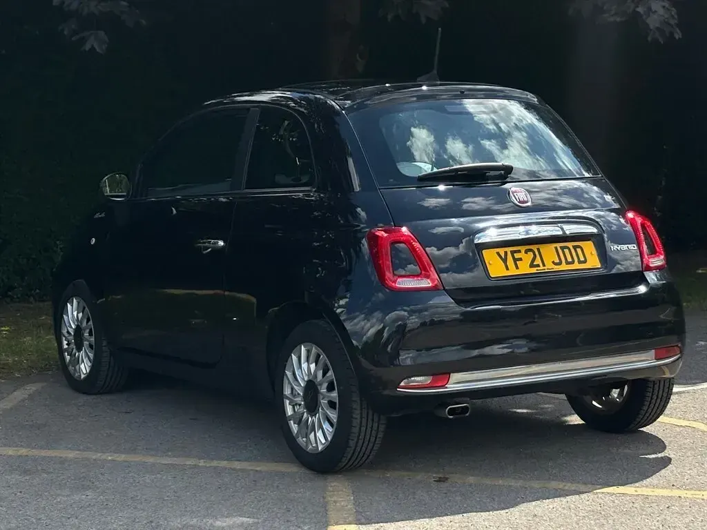 Used Fiat 500 Dolcevita 70 HP (51 kW) 2021 Black Hatchback