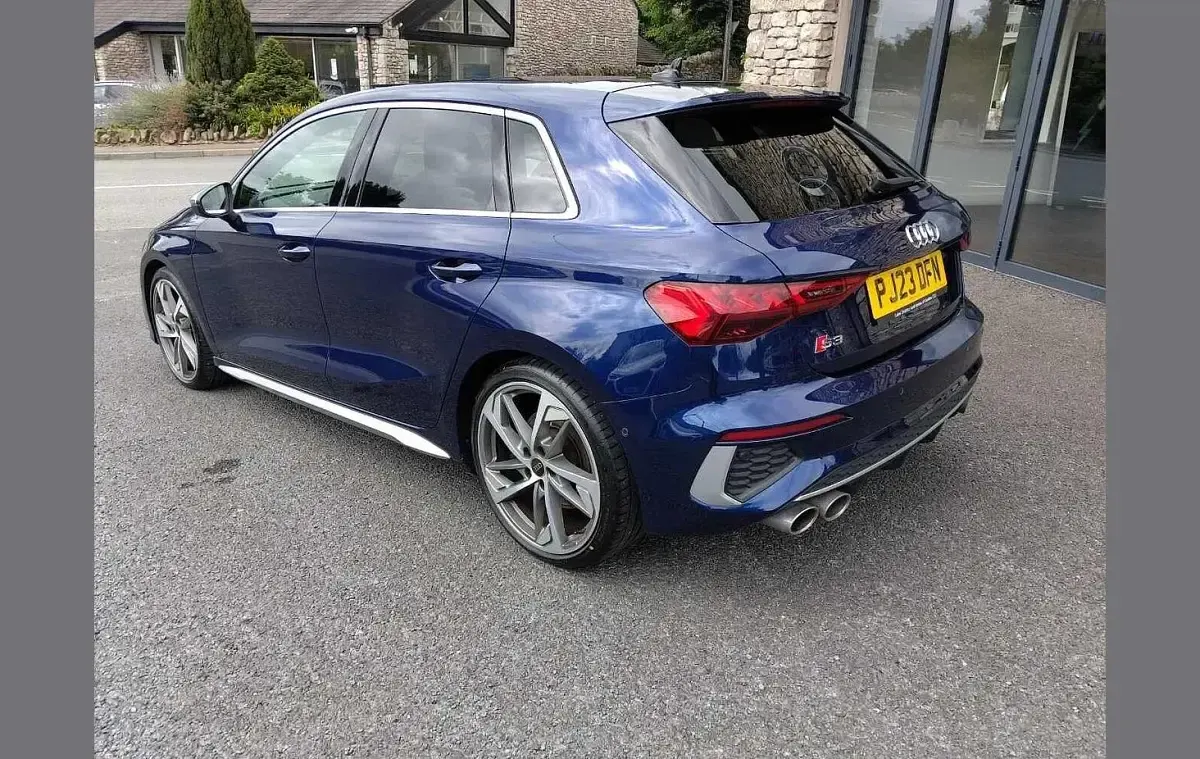 Used Audi S3 Sportback Comfort 306 HP (225 kW) 2023 Blue Hatchback