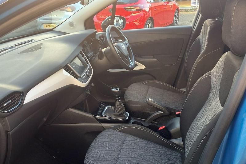 Used Vauxhall Crossland X S 110 HP (80 kW) 2020 Blue SUV