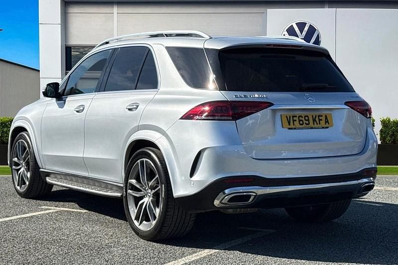 Used Mercedes GLE400 AMG line 330 HP (242 kW) 2019 Silver SUV