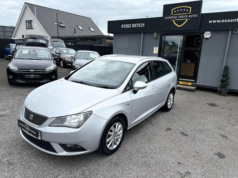 Begagnad Seat Ibiza ST Ecomotive 2013 Silver Kombi