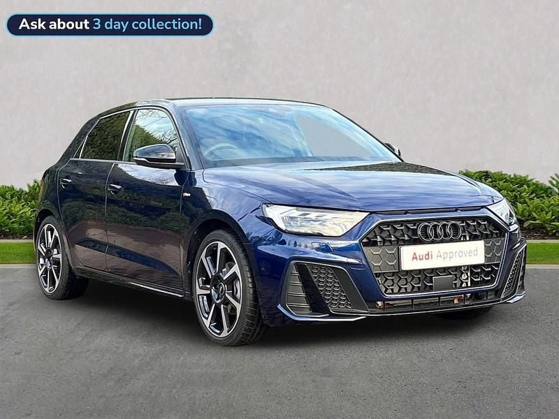 Blue Used 2025 Audi A1 Black Edition SUV | £24,548 (Fair price) - Image 1/4