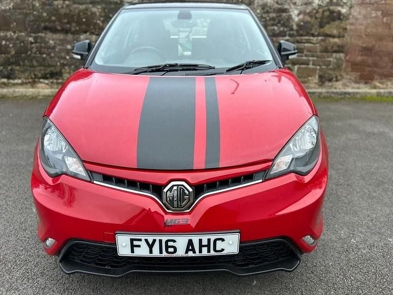 Used MG MG3 2016 Red Hatchback