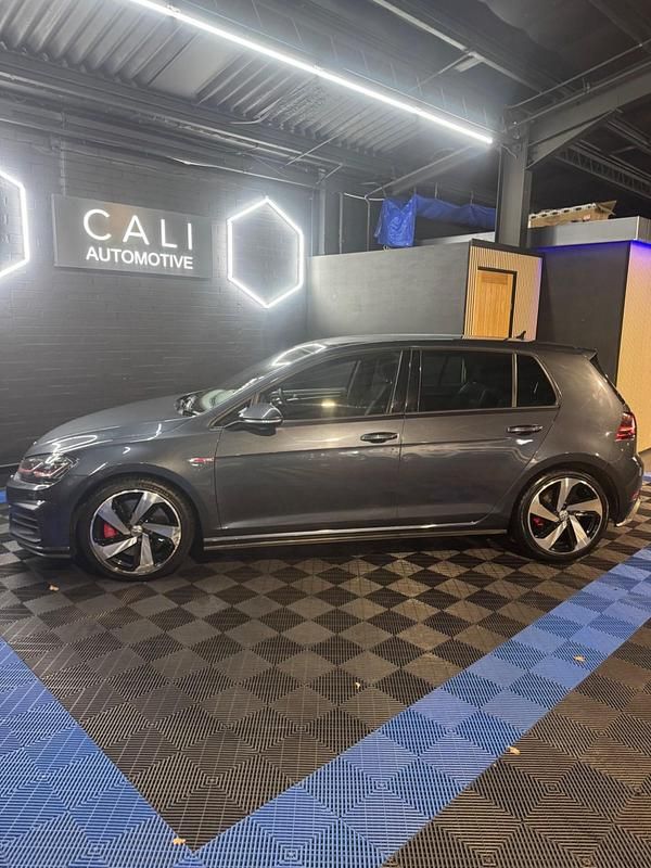 Used VW Golf VII GTI 2020 Blue Hatchback