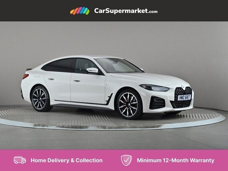 White Used 2023 BMW 420 M Sport Coupe | £25,897 (Fair price) - Image 1/4