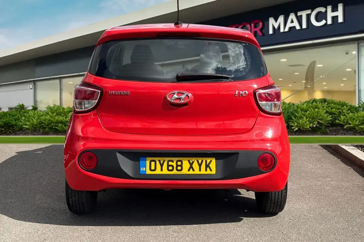 Usado Hyundai i10 SE 2018 Vermelho Citadino