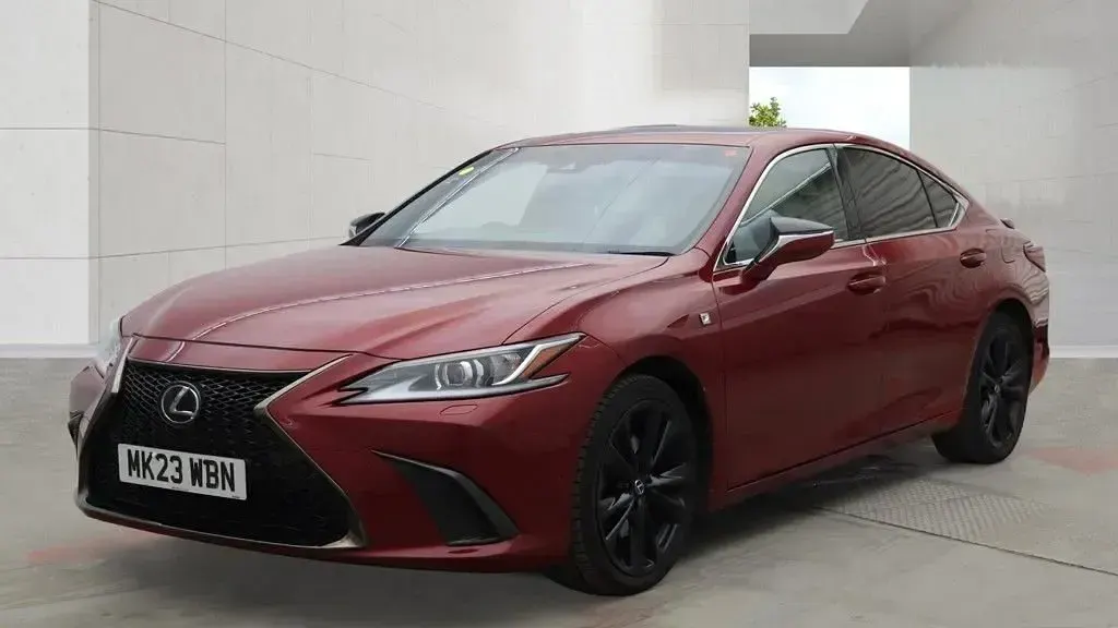 Used Lexus ES300H Sport Line 2023 Red Sedan