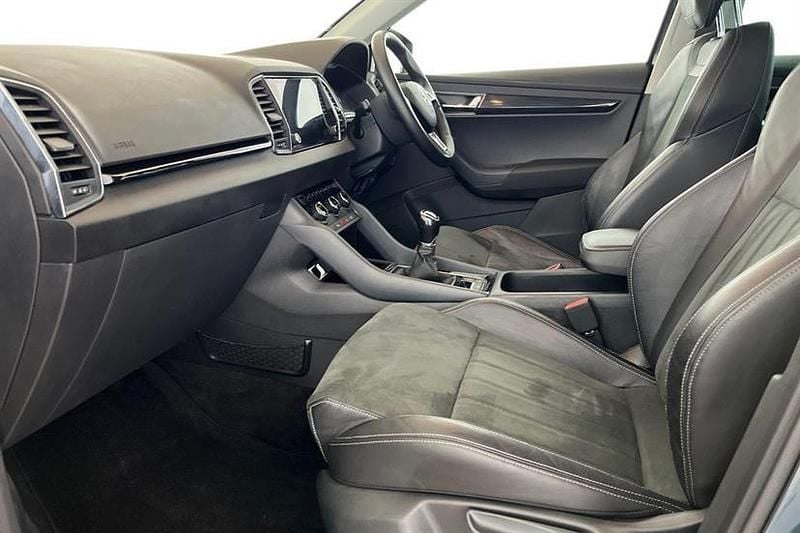 Used Skoda Karoq SE L 115 HP (84 kW) 2018 Quartz grey SUV