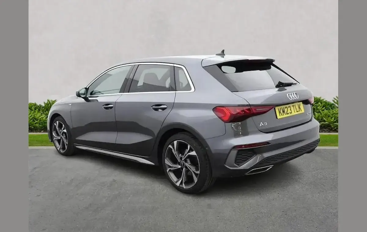Used Audi A3 S-Line 108 HP (79 kW) 2023 Grey Sedan
