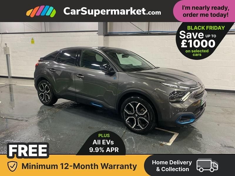 Grey Used 2023 Citroën e-C4 Shine Hatchback | £14,497 (Fair price) - Image 1/3