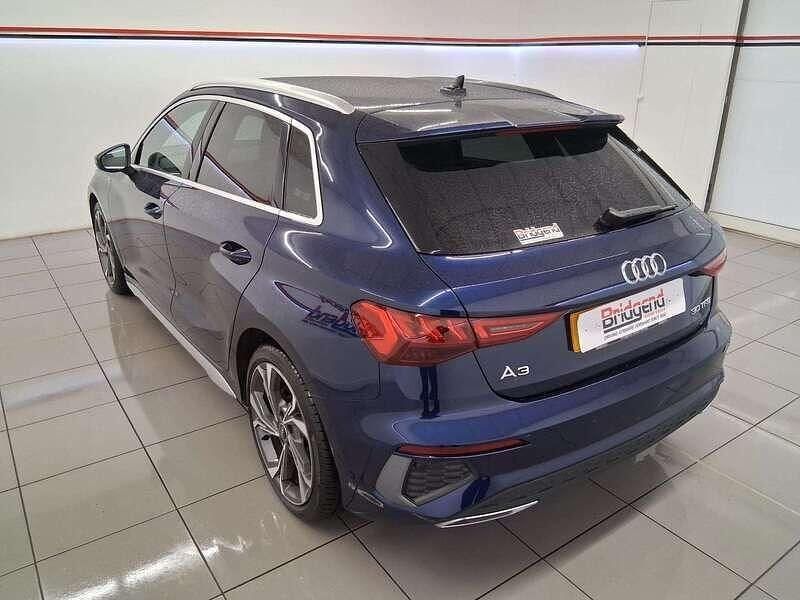Used Audi A3 S-Line 2023 Blue Sedan