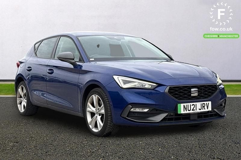 Used Seat Leon FR 2021 Blue Hatchback
