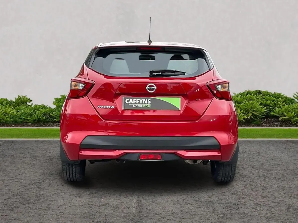 Used Nissan Micra Acenta Limited Edition 89 HP (65 kW) 2018 Red Hatchback