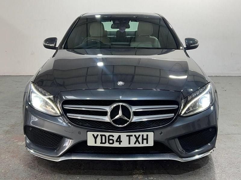 Used Mercedes C250 AMG line 204 HP (150 kW) 2014 Grey Sedan