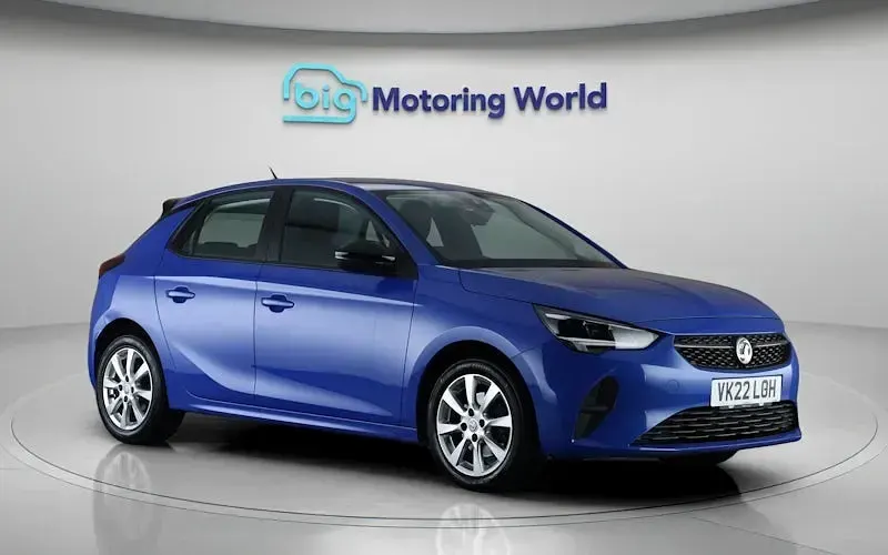 Used Vauxhall Corsa Edition 101 HP (74 kW) 2022 Blue Hatchback