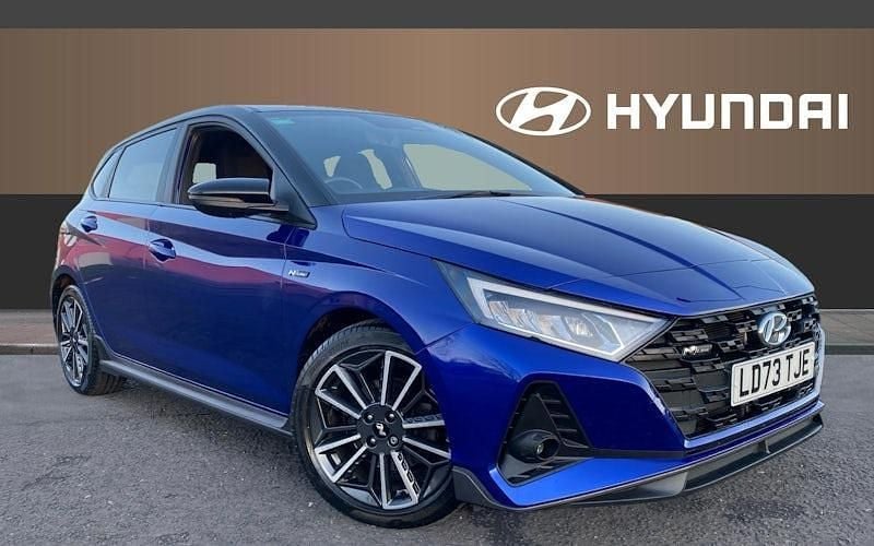 Blue Used 2023 Hyundai i20 N Line Hatchback | £15,854 (Fair price) - Image 1/4
