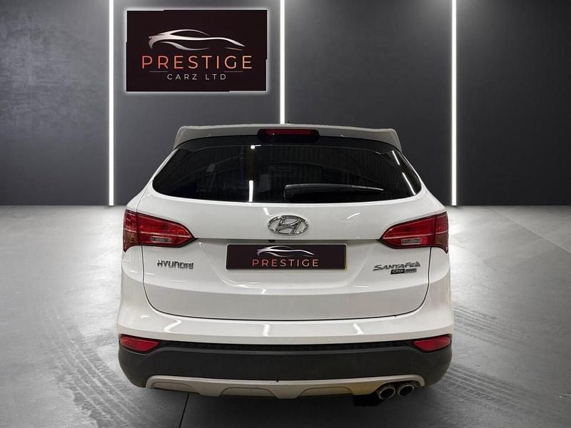 Used Hyundai Santa Fe Premium 197 HP (144 kW) 2014 White SUV