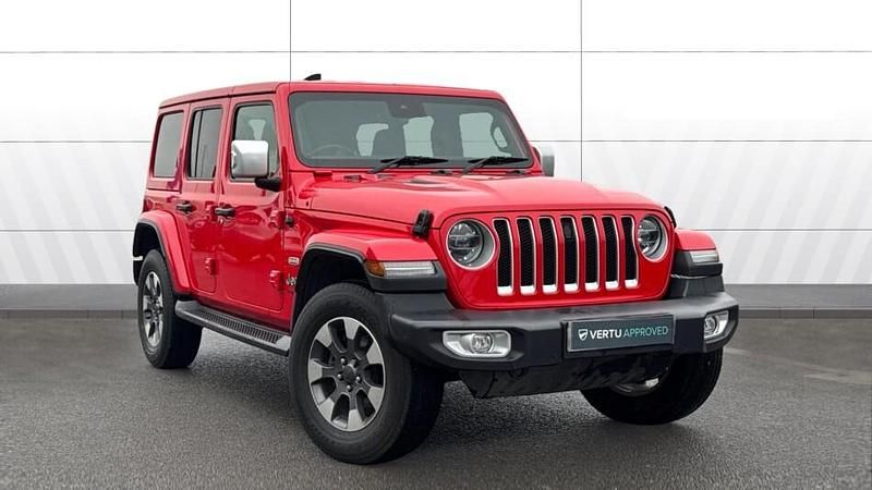 Used Jeep Wrangler Overland 272 HP (200 kW) 2022 Red SUV