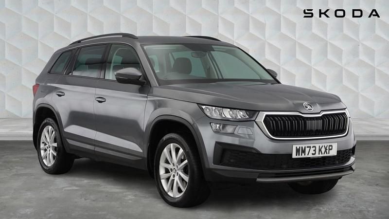 Used Skoda Kodiaq SE Drive 193 HP (141 kW) 2024 Graphite grey metallic SUV