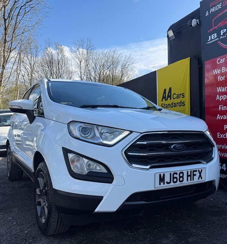 Used Ford Ecosport Zetec 125 HP (91 kW) 2018 White SUV