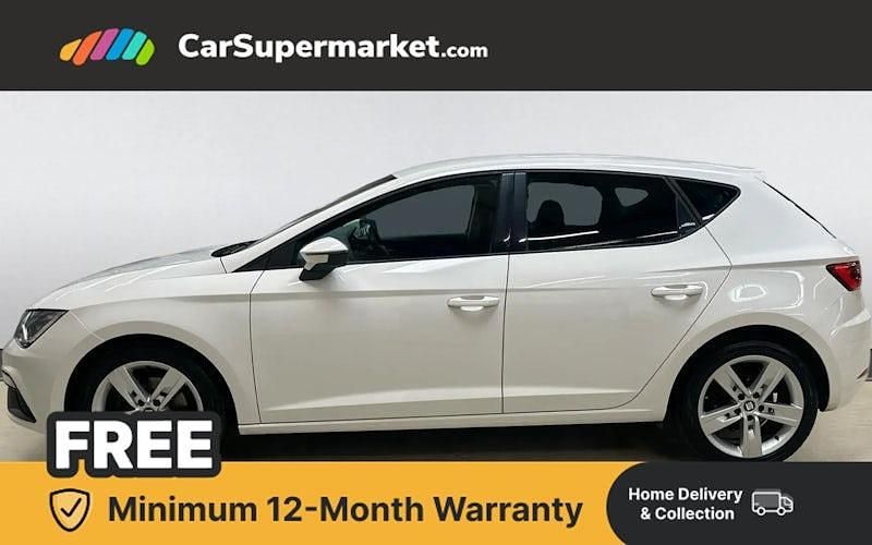 Used Seat Leon FR 150 HP (110 kW) 2018 White Hatchback