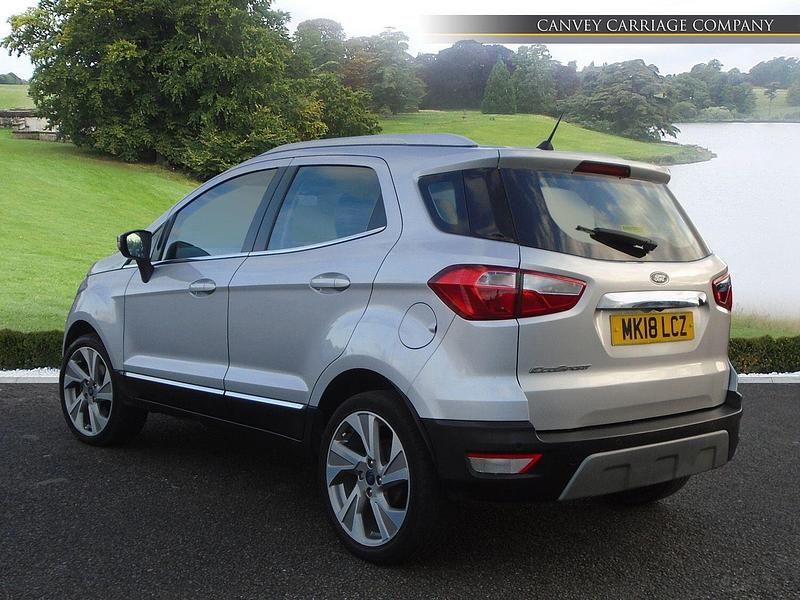 Used Ford Ecosport Titanium 100 HP (73 kW) 2018 Silver SUV